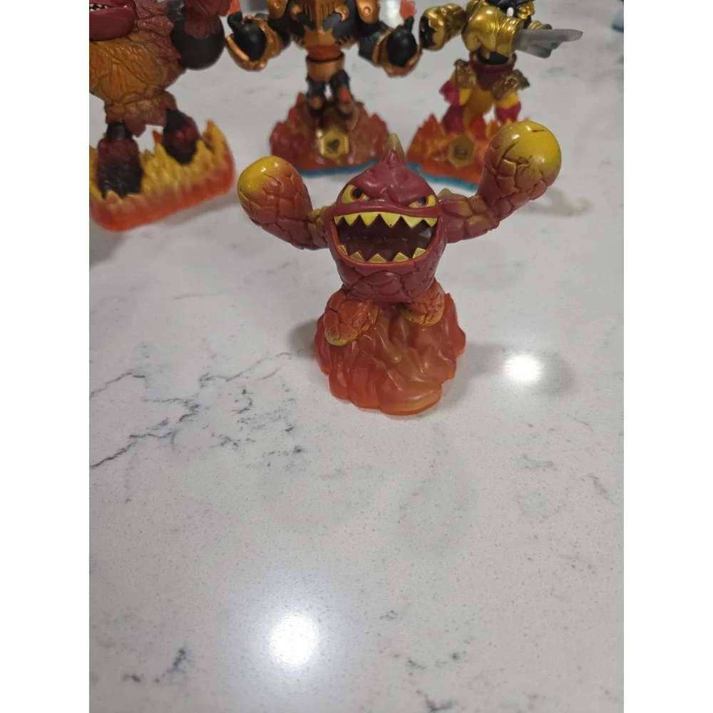 Skylanders Fire Element Figures Lot of 8